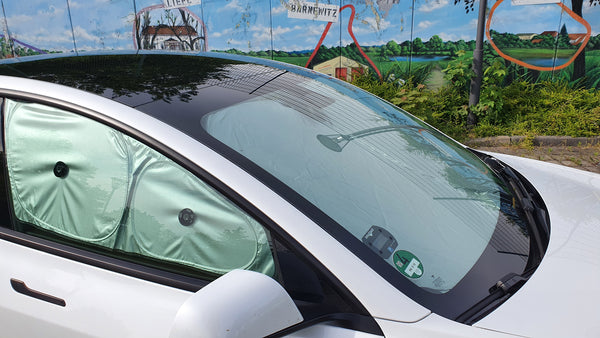 Privacy Shields für Tesla Model 3 - Seitenfenster - 6-teiliges Set, E-Mobility Shop