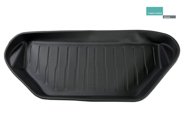 Tesla Model S fra 2023 Frunk-matte - Allværsmatter Design, gummimatte