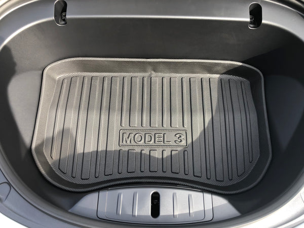 Tesla Model 3 große Frunk Allwetter-Schutzmatte - für Model 3 vor Bj. 07/2020