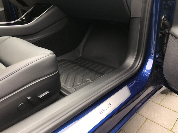 Tesla Model 3 Allwetter-Fußmatten-Set 2-tlg. - Vor-Refresh, E-Mobility Shop