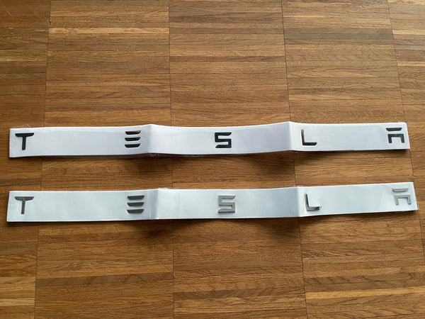 TESLA Schriftzug für Tesla Model 3 und Y