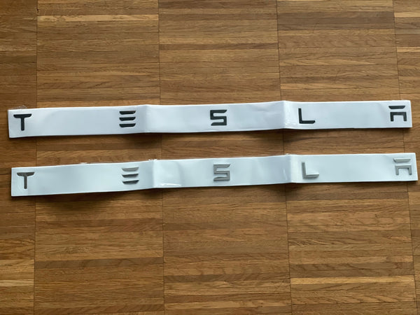 TESLA Schriftzug für Tesla Model 3 und Y